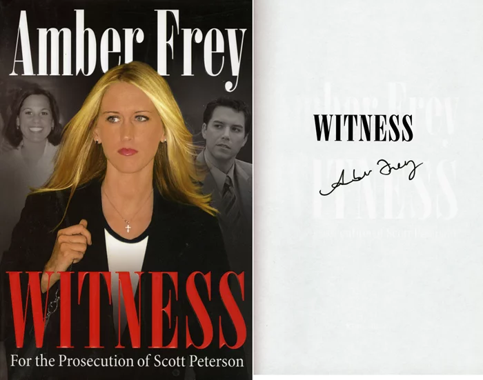 Amber Frey autograph
