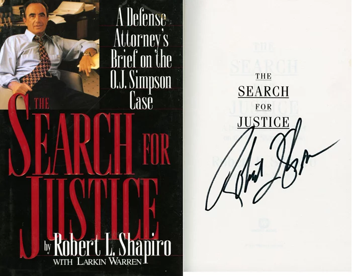 Robert Shapiro autograph
