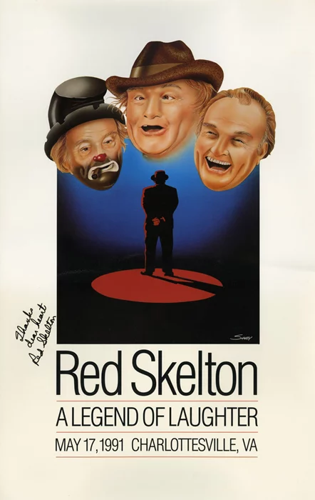 Red Skelton autograph