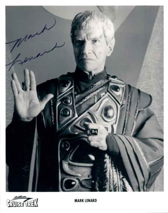 Mark Lenard autograph