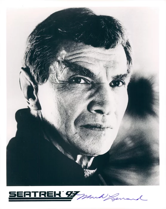 Mark Lenard autograph
