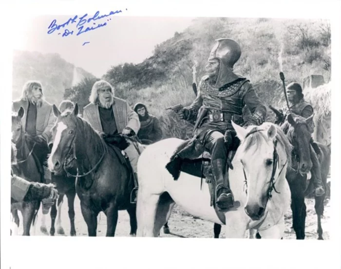 Booth Colman autograph