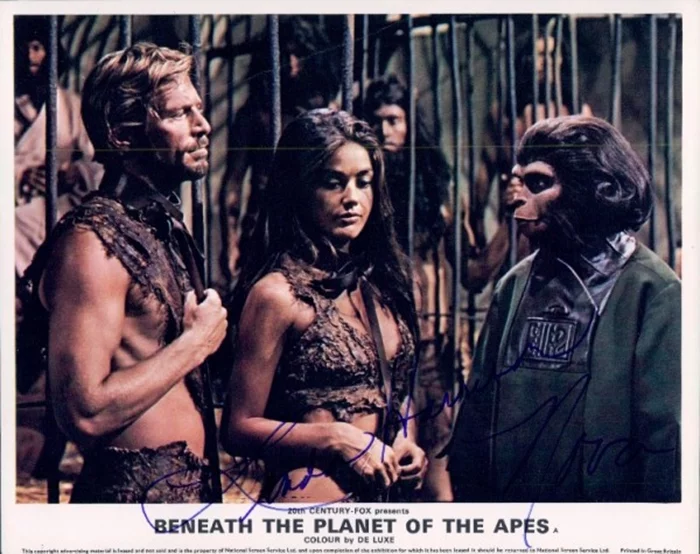Linda Harrison autograph