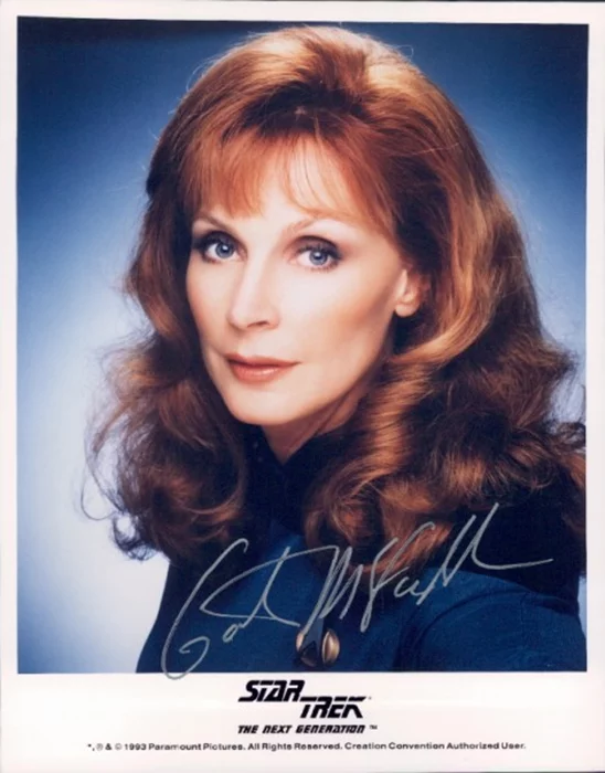 Gates McFadden autograph
