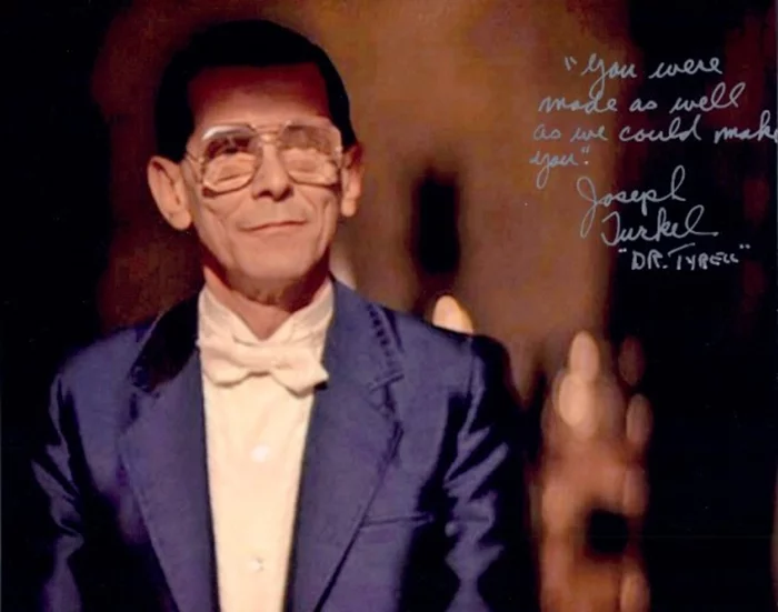 Joseph Turkel autograph