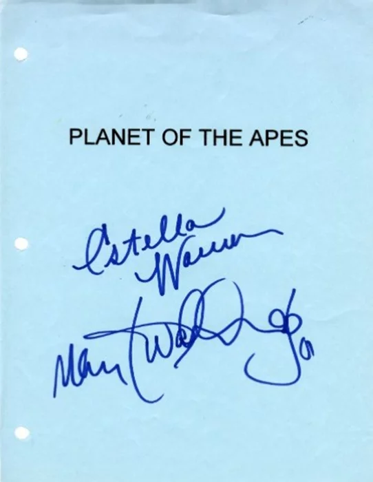 Planet of the Apes autograph