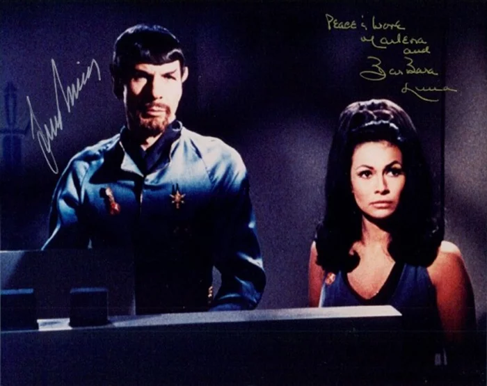 Star Trek autograph
