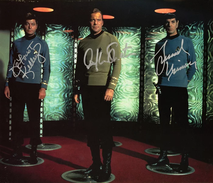Star Trek autograph