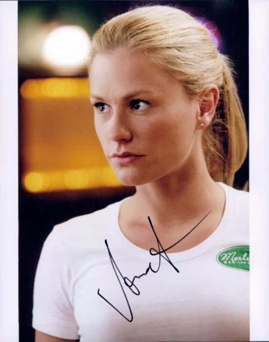 Anna Paquin autograph