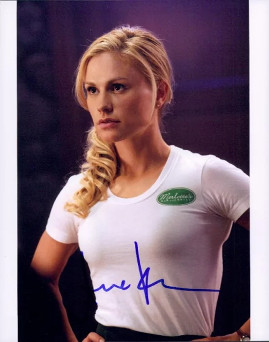 Anna Paquin autograph