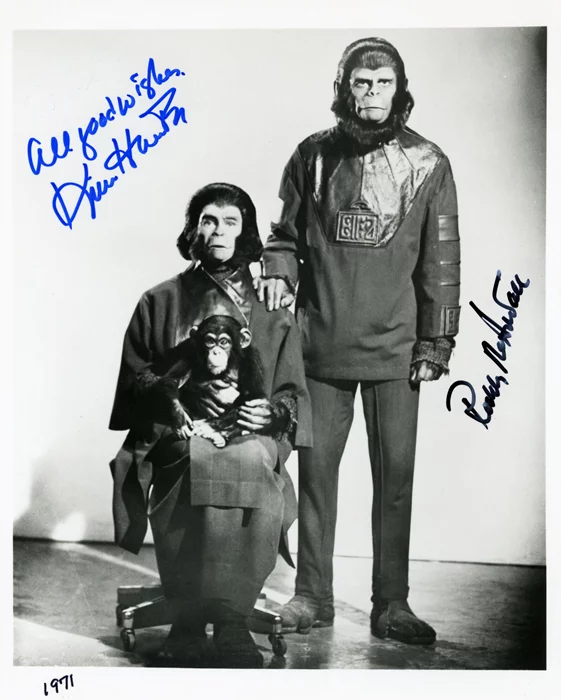 Planet of the Apes autograph