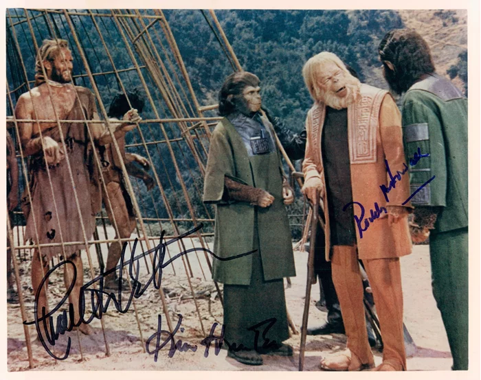 Planet of the Apes autograph