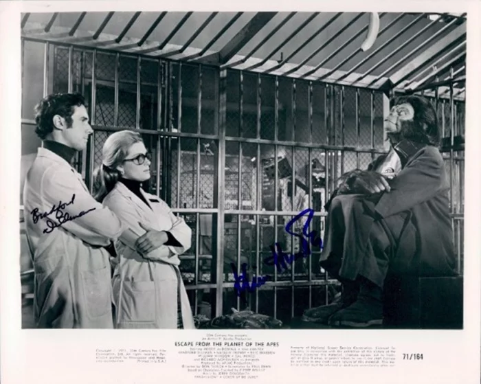Escape From The Planet of The Apes autograph