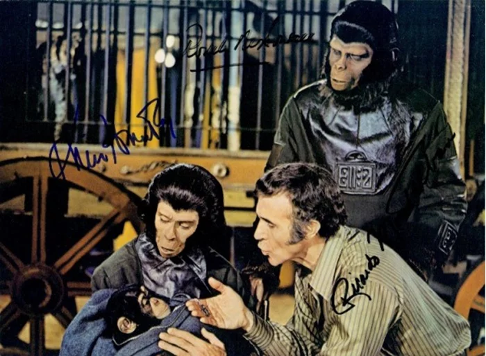 Escape From The Planet of The Apes autograph
