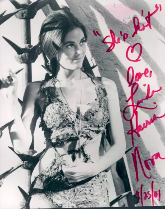 Linda Harrison autograph