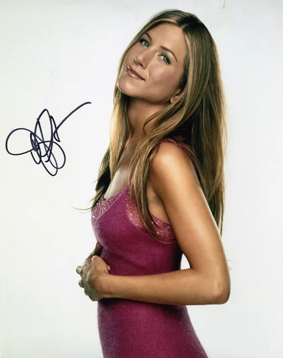 Jennifer Aniston autograph