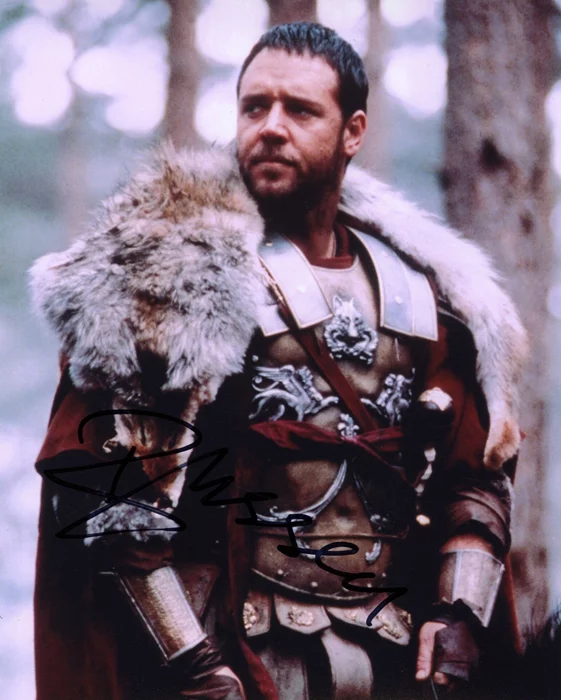 Russell Crowe autograph