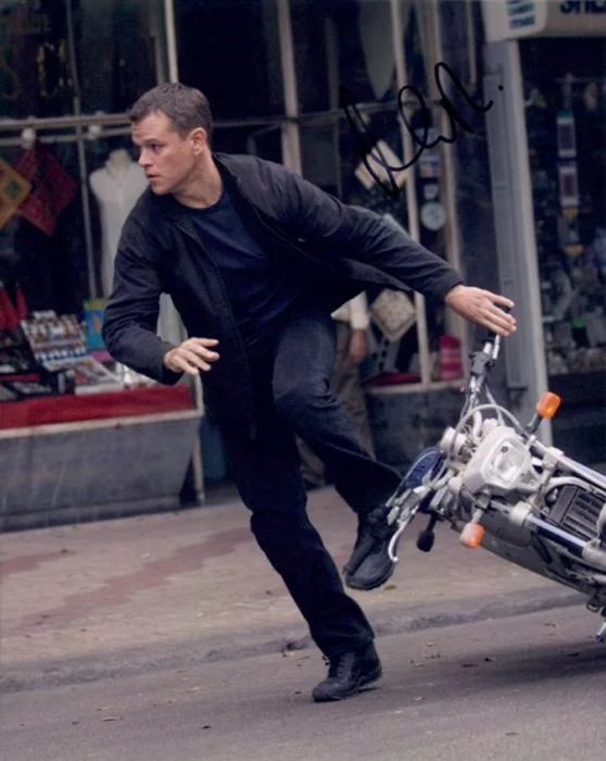 Matt Damon autograph
