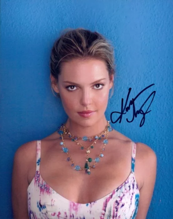 Katherine Heigl autograph