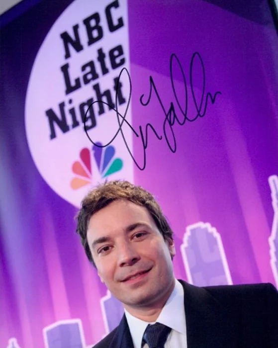 Jimmy Fallon autograph