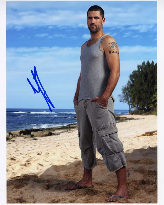 Matthew Fox autograph