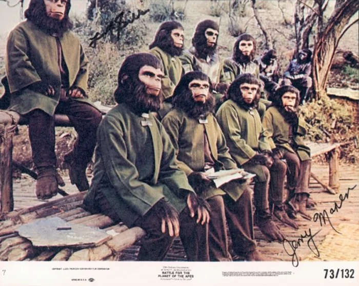 Battle For The Planet of The Apes autograph