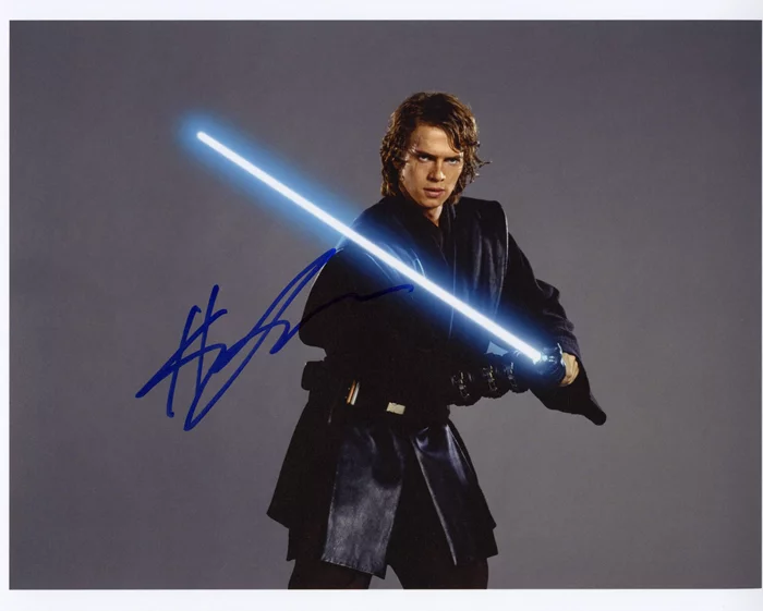 Hayden Christensen autograph