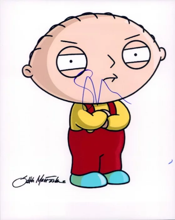 Seth MacFarlane autograph