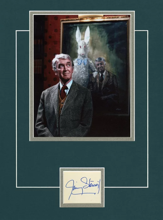 James Stewart autograph