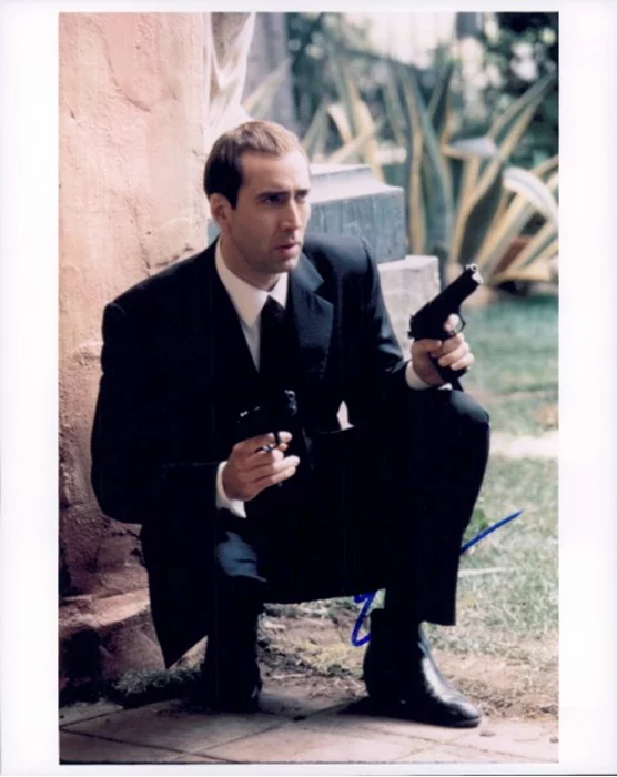 Nicolas Cage autograph
