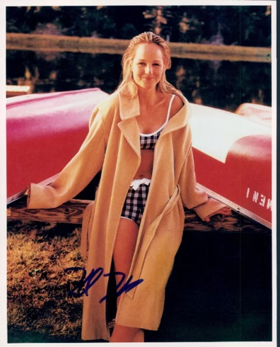 Helen Hunt autograph