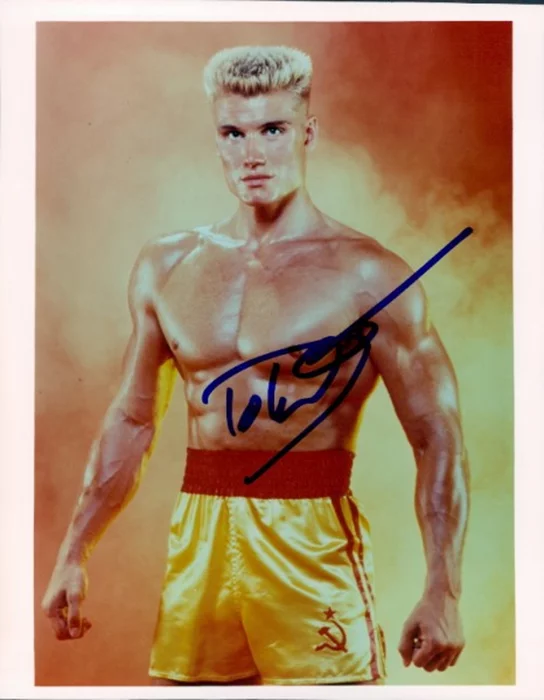 Dolph Lundgren autograph