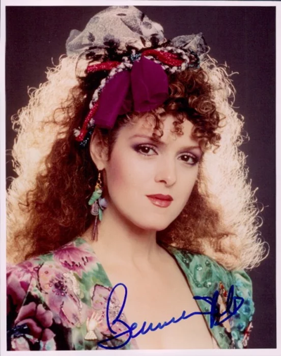 Bernadette Peters autograph