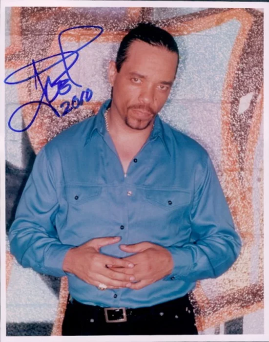 Ice T autograph