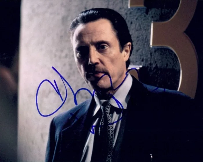 Christopher Walken autograph