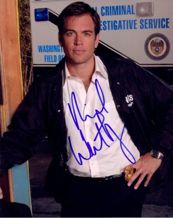 Michael Weatherly autograph