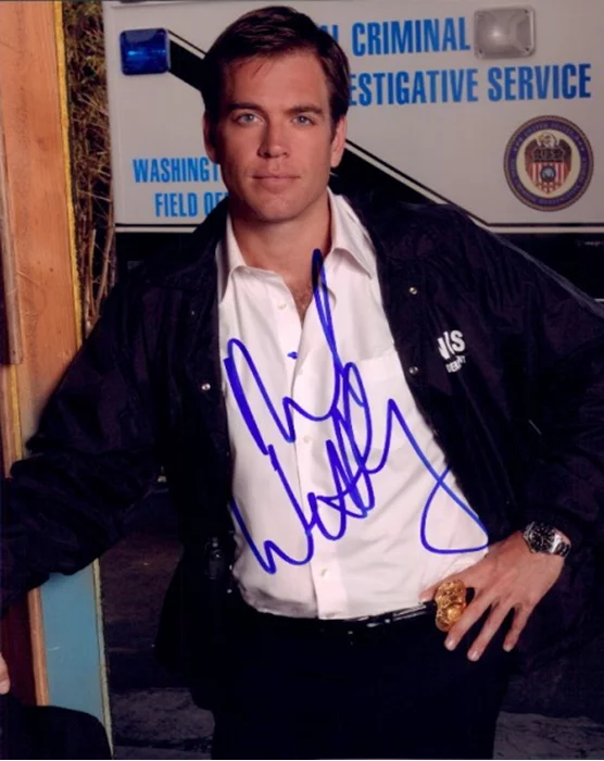 Michael Weatherly autograph