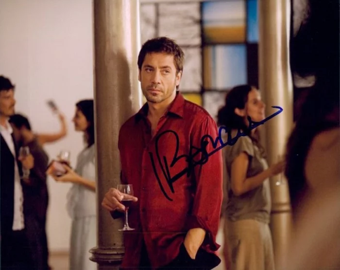 Javier Bardem autograph