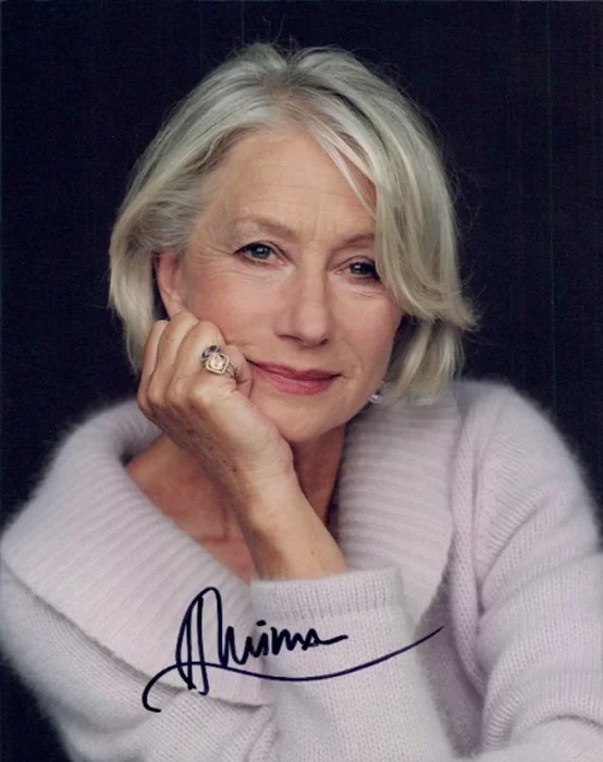 Helen Mirren autograph