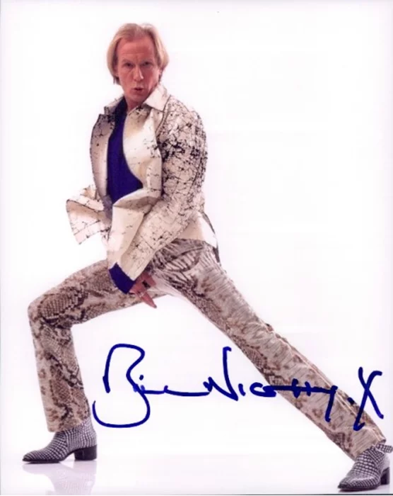 Bill Nighy autograph