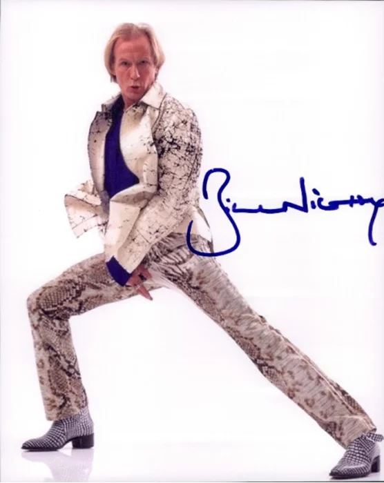 Bill Nighy autograph