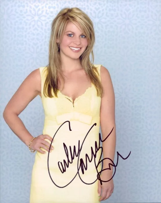 Candace Cameron autograph