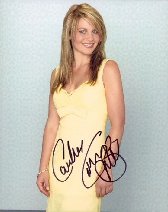 Candace Cameron autograph