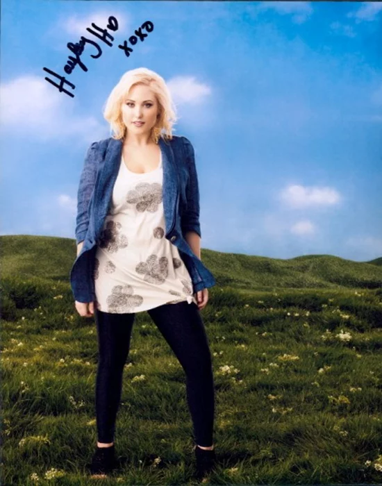 Hayley Hasselhoff autograph