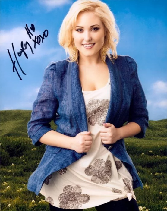 Hayley Hasselhoff autograph