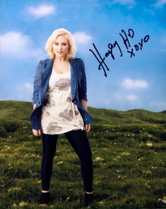 Hayley Hasselhoff autograph