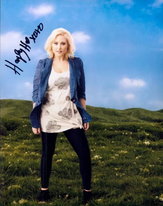 Hayley Hasselhoff autograph