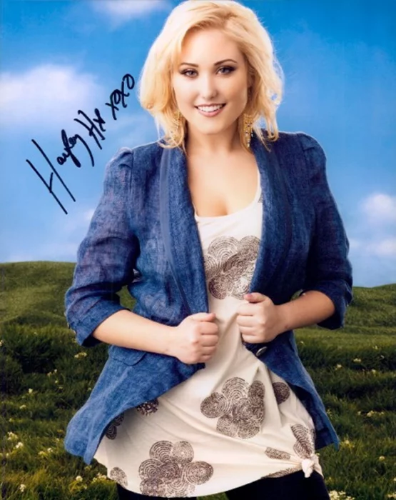 Hayley Hasselhoff autograph