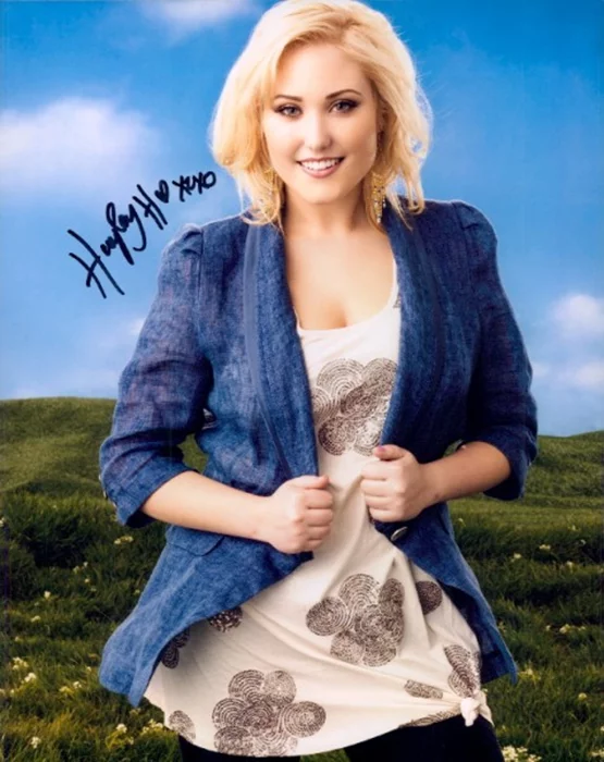 Hayley Hasselhoff autograph