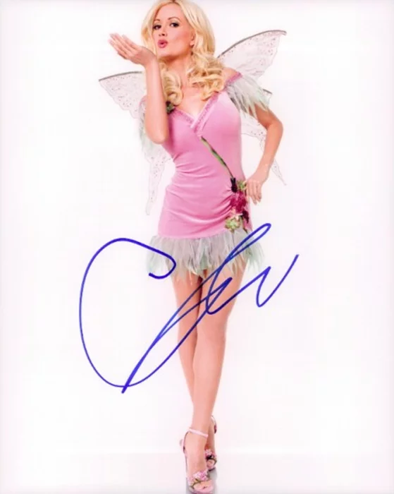 Holly Madison autograph